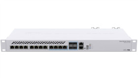 Switch 12X Rj45 10 Gigabit, 4X Sfp+ Mikrotik Crs312-4C+8Xg-Rm