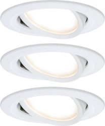 Lampa do zabudowy Paulmann Nova 93449 Zestaw 3-elementowy 18 W 470 lm