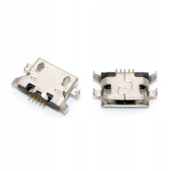 Gniazdo micro-USB 5-pin + 4-nogi do SMD / Myphone Hammer Energy