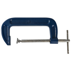 BlueSpot Tools 10031 Fine Thread G-Clamp 100mm (4in)