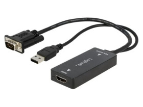 CV0060 Konwerter, D-Sub 15pin HD/HDMI/USB A