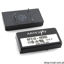 NFC10-48S05 DC-DC 72V to 5V 2A Converter THT ARTESYN