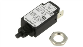 T11-311-0.1A Wyłącznik Nadprądowy Iznam: 0,1A Uznam: 240Vac 48Vdc Spst...