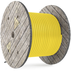 as - Schwabe 10038 Heavy Duty Cable 3x1.5mm&#xB2; Yellow IP44 PVC Flame Resistant