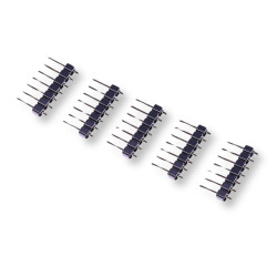 5 pcs Goldpin 7-pin male connector for XIAO Seeed Studio microcontrollers