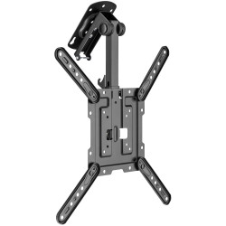 My Wall HL45-3L Monitor ceiling mount 23&quot;-55&quot; Black Tiltable Swivelling