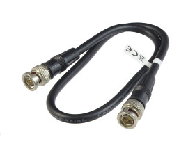 Kabel wtyk BNC - wtyk BNC RG59 75Ω BNK12 Vitalco 3m czarny