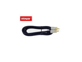 Przewód, kabel 1x1 cinch wtyk-wtyk 1m RKD100 coaxial Vitalco