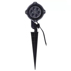 Projektor ogrodowy - 9 LED mieniące bałwanki 20 cm IP44 RGB DCPC04