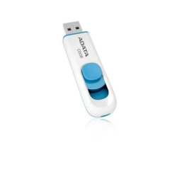 ADATA FLASHDRIVE C008 64GB USB 2.0 WHITEiampBLUE