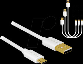 83679 USB 2.0 A-plug &gt; USB 2.0 Typ Micro-B plug