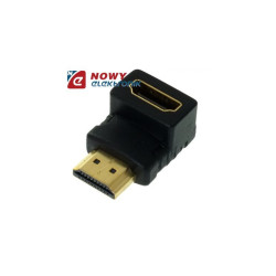 Przejście HDMI wt./HDMI gn. kąt. 90°