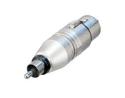 Adapter - przejściówka RCA wtyk / XLR 3-pin wtyk