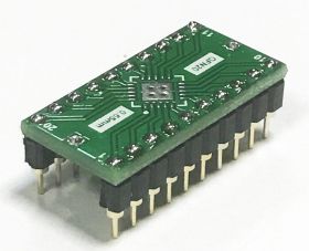 Adapter QFN20 5x5mm (0,65mm) --> DIL20 (PDIP20) 2,54/0.400"