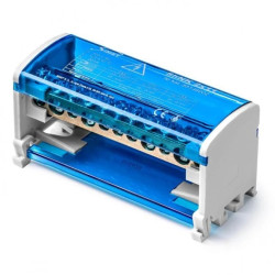 Dwubiegunowy modułowy blok rozdzielczy 2x(7x6mm2 2x25mm2 2x35mm2 ) na szynę TS35 ShNK 2x11 85146002