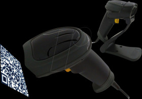 AS1320-U-B Barcode scanner, 2D, USB, AS-1320