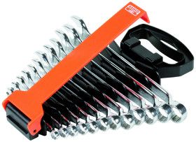 Zestaw narzędzi nastawnych Zestaw kluczy oczkowych Bahco 8 → 19 mm 12 szt. Stal stopowa