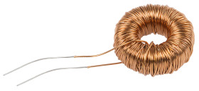 Dławik toroidalny 4 mH Drut przewodu ±20% Wyprowadzenia promieniowe 1.9Ω Rdc rdzeń kompozytowy