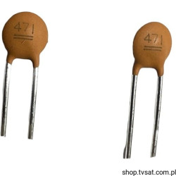 D471K20Y5PH6TL2R Cer 470pF 100V 10% Y5P R2.5 VISHAY