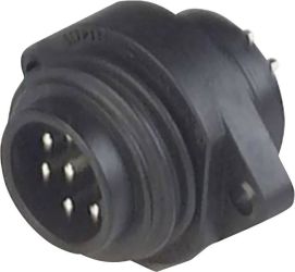 Złącza wtykowe do napięcia sieciowego Hirschmann 932 322-100-1 CA 3 GS, Ilość styków: 4 (3 + PE), 16 A / AC / 10 A / DC,