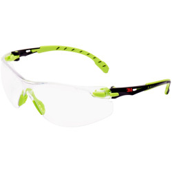 3M S1201SGAF Solus Safety Glasses Anti-Fog Coating Green Black