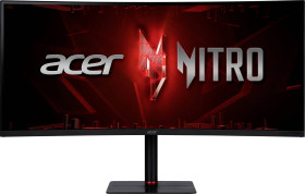Acer Nitro XV345CURV3b Monitor EEK F (A - G) 86.4 cm (34 cal) 3440 x 1440 px 21:9 1 ms DisplayPort, HDMI LCD (VA)