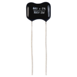 Suntan TS23002H681J4B000R 680pF &#xB1;5% 500V Silver Mica Capacitor