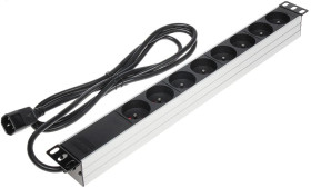 Listwa zasilająca RACK 19cali PD-8/RACK/IEC