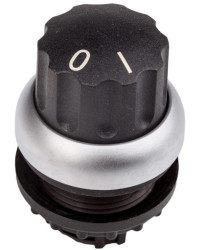 Napęd przełącznika 2 położeniowy czarny bez samopowrotu M22-WR 216855