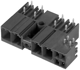 Weidmüller 2627140000 Obudowa złącza pin męskiego na PCB SV-SMT 7.62HP/04/270MF3 SC/4 2.6SN BX, piny: 4, 33 A, 36 szt.