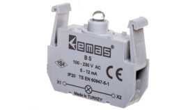 Element Podświetlający Do Przycisków Serii B, 100-230V Ac, Żółty T0-Bs