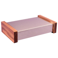 Hammond 1444-16CWW Aluminium Chassis Wood Panels Natural (254 x 152 x 51mm)