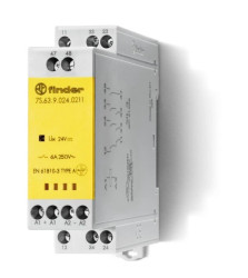 Przekaźnik do obwodów bezpieczeństwa z wymuszonym prowadzeniem styków SIL 3