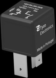 Automotive relays 1 Form A (N/O), 12 V (DC), 72 Ω, plug-in connection, 4-1393306-6