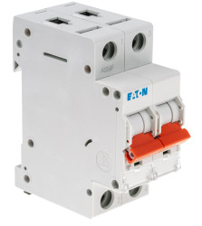 Wyłącznik nadprądowy MCB, Typ B, 2-biegunowy, 10A, 400V, 48V, na szynę DIN, Eaton, PXL, S200