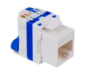 GNIAZDO KEYSTONE RJ45 CAT 5E BEZNARZEDZ.
