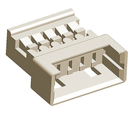Obudowa złącza 5-pinowe -rzędowe raster: 1.25mm Molex Męski Montaż na kablu PicoBlade Zacisk zagniatany 50125, zacisk
