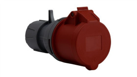 Gniazdo Siłowe Przenośne 32A 4P Ip44 /Fe/