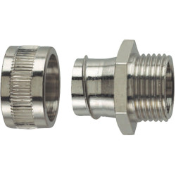 HellermannTyton 166-30303 SC16-FM-M20 HelaGuard Metallic Conduit Screw Fitting