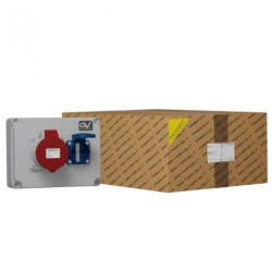 Rozdzielnica budowlana WDD 1x32A 1x230V Schuko Mennekes Doktorvolt 6343