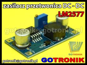 Mini zasilacz przetwornica DC DC LM2577 4-35V