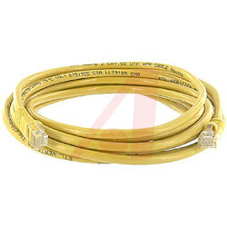 Kabel Ethernet Cat5e długość 1.52m Z zakończeniem Cinch PVC