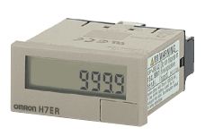 H7ER-N licznik obrotów – tachometr, LCD, 4 cyfry, własne zasilanie, wejście beznapięciowe, szary, OMRON, H7ERN