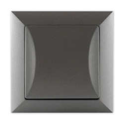 OPAL Wyłącznik łącznik pojedynczy grafit WP-1 Op GR