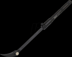 911.8186 Telescopic flexible roll head pry bar, 325 - 460 mm