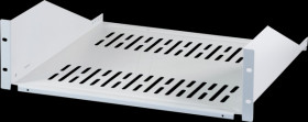 691650GR.3 19" shelf, 3U, depth 450 mm, RAL7035
