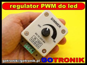 Moduł regulatora PWM - ściemniacz LED