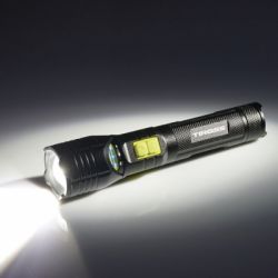 Latarka ALU CREE 10W - akumulator + powerbank