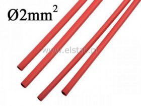 Koszulka termokurczliwa RC- 2/ 1 czerwona