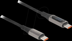 86809 Sync &amp; charge cable, USB-C -&gt; C, charging display, 100 W, 2 m